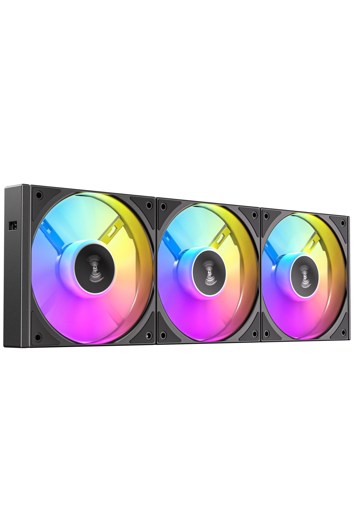 Antec C120 ARGB 3’lü 120mm PWM Fan Seti Daisy-Chain ASUS Aura Sync Uyumlu Siyah