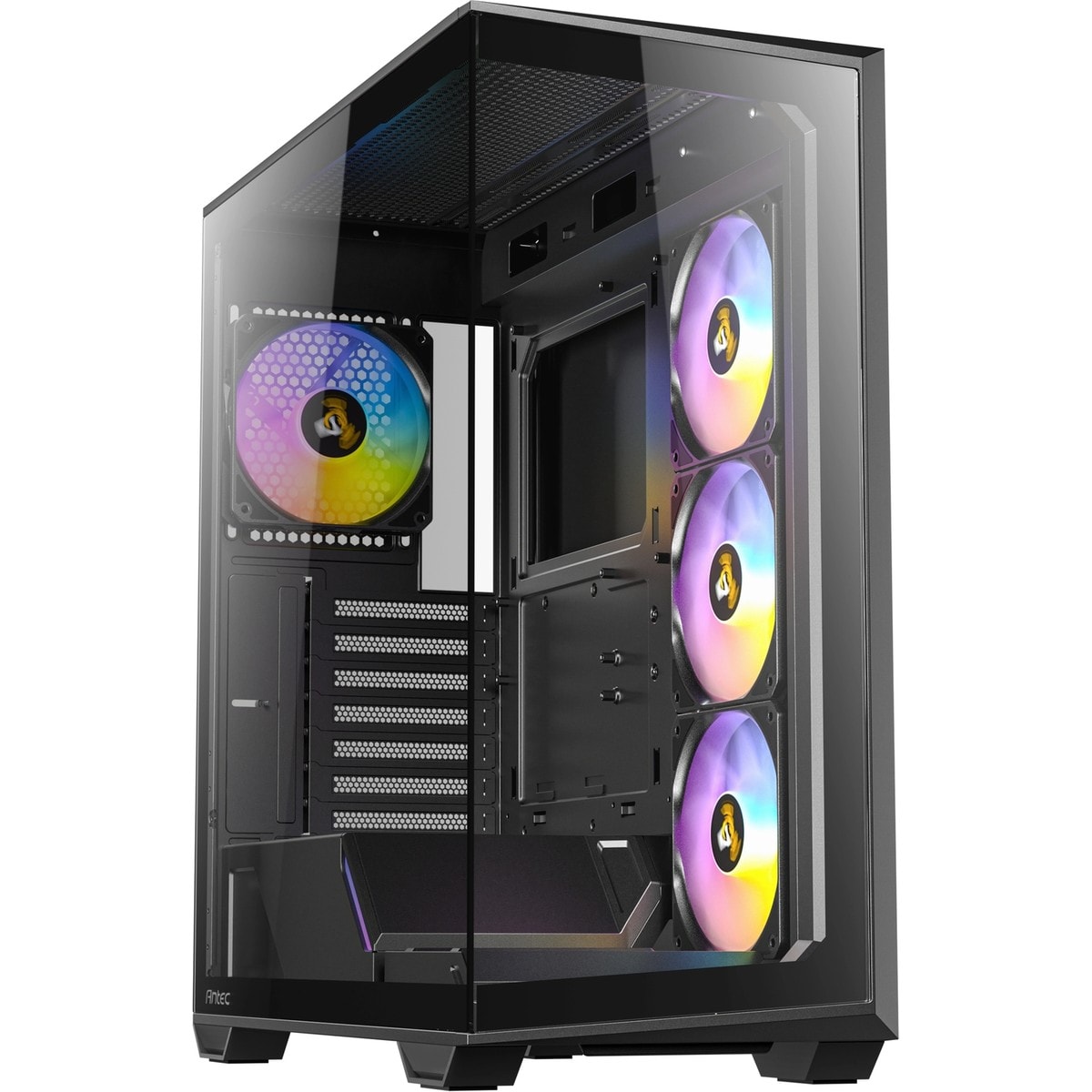 Antec C3 ARGB 4x PWM Fanlı Temperli Cam ATX Oyuncu Kasası 360mm Destek Siyah