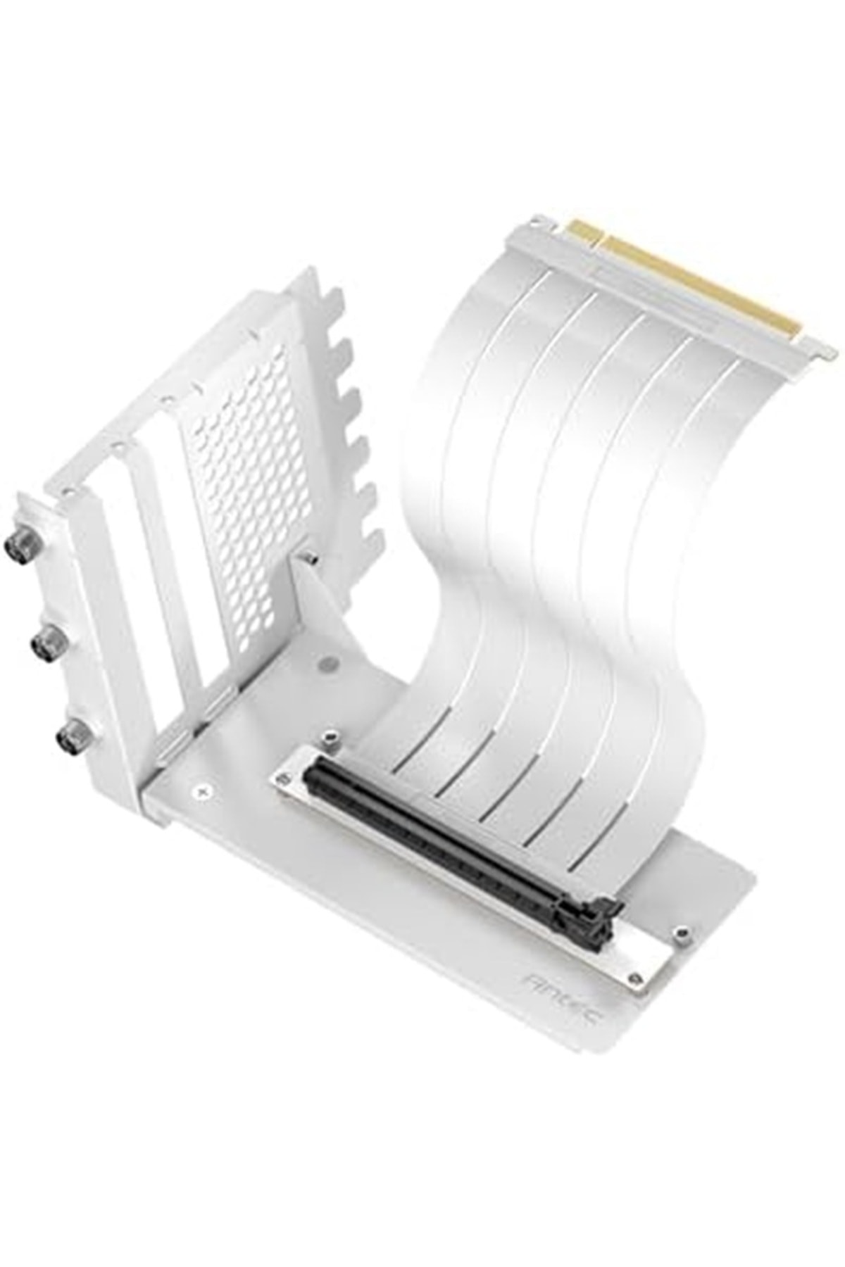 Antec PCIe 5.0 200mm Riser Kablo ve Dikey GPU Braketi RTX 50 Uyumlu Beyaz Montaj Kiti