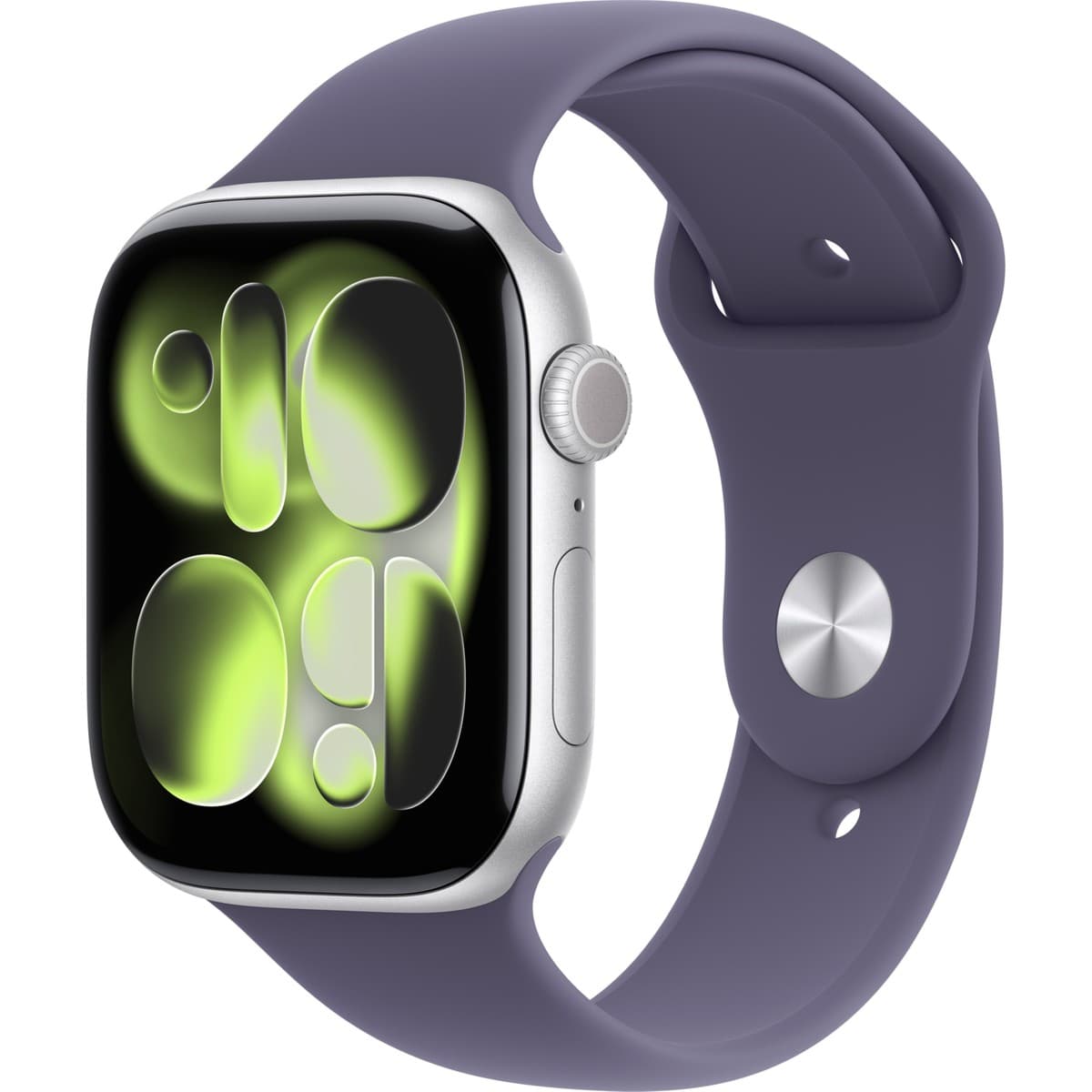 Apple Watch Series 11 GPS 46mm Gümüş MEVA4TU/A Sis Moru Spor Kordon M/L