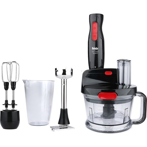 Fakir Mr. Chef Quadro Siyah 1000W Blender Seti
