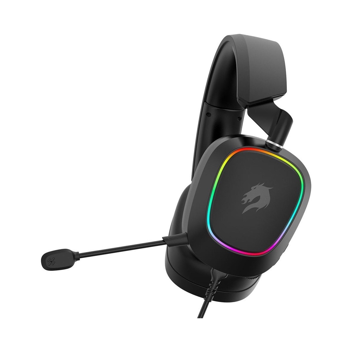 GameBooster H23B Nemesis RGB USB 7.1 Profesyonel Oyuncu Kulaklığı Siyah