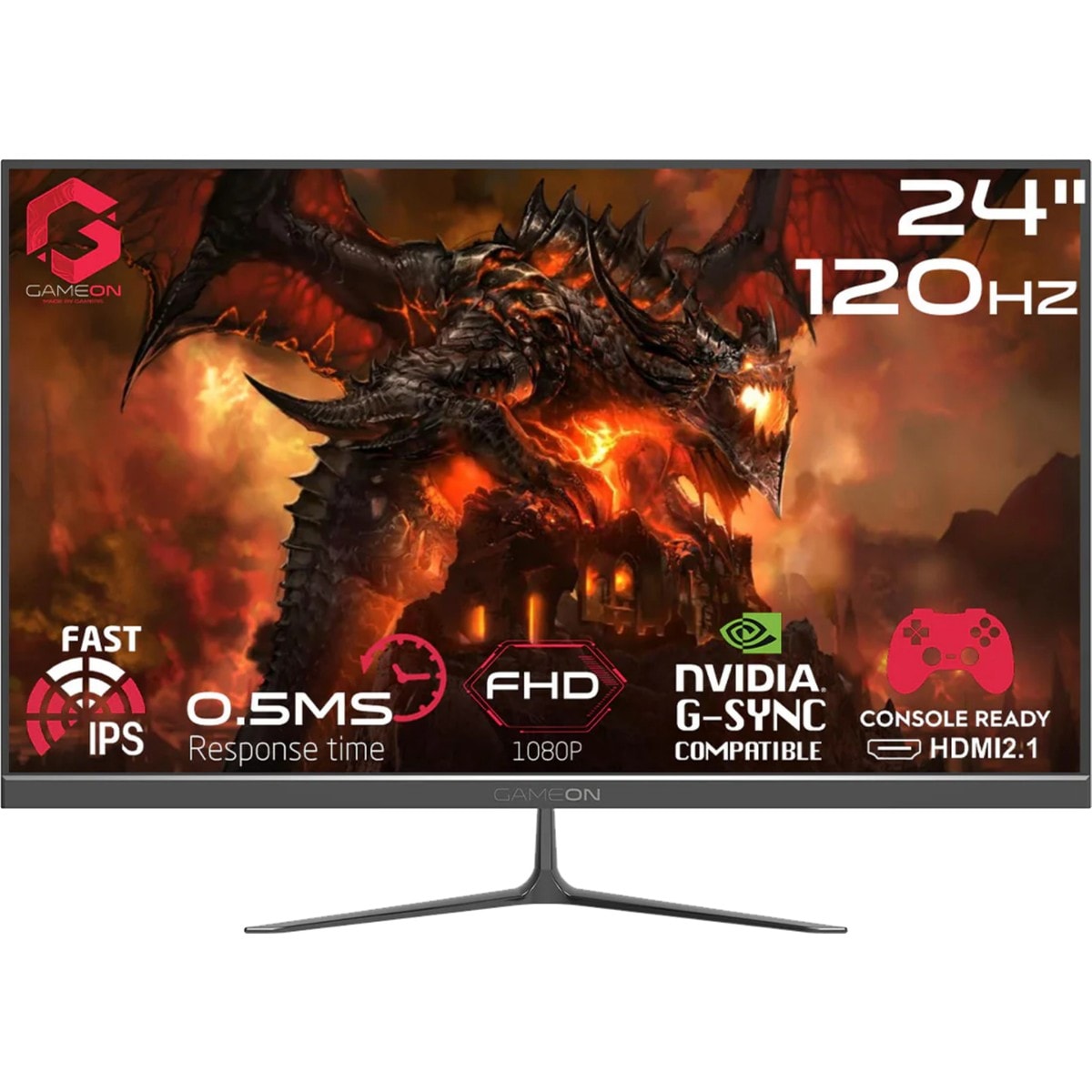 Gameon 24" 120Hz 0,5Ms FHD IPS Monitör