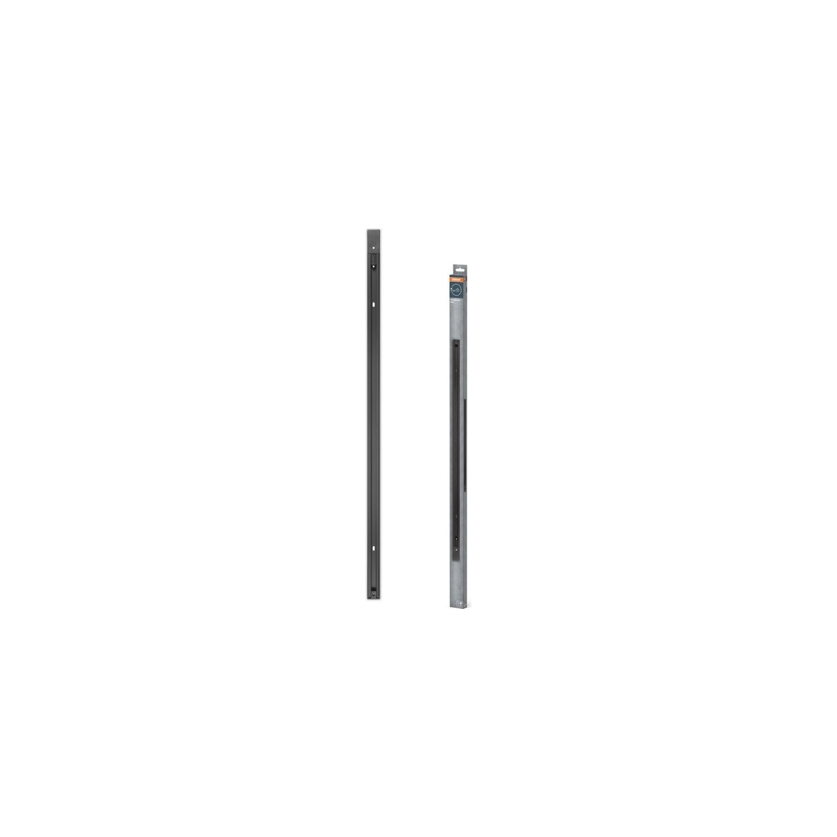1 Metre Alüminyum Siyah Spot Ray Aparatı Modüler Ray Sistemi 2200W