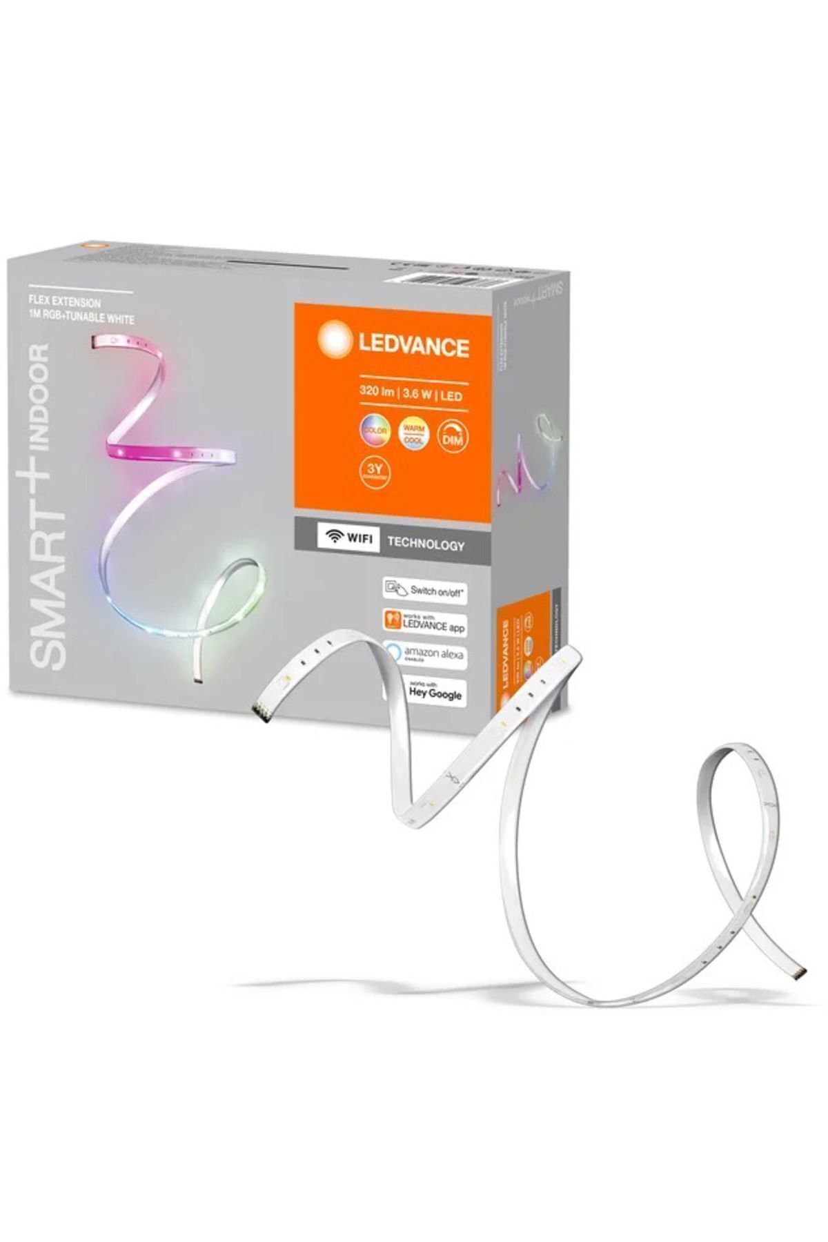 Ledvace Smart Led 320lm 1 Metre WIFI Kontrollü Ek Şerit