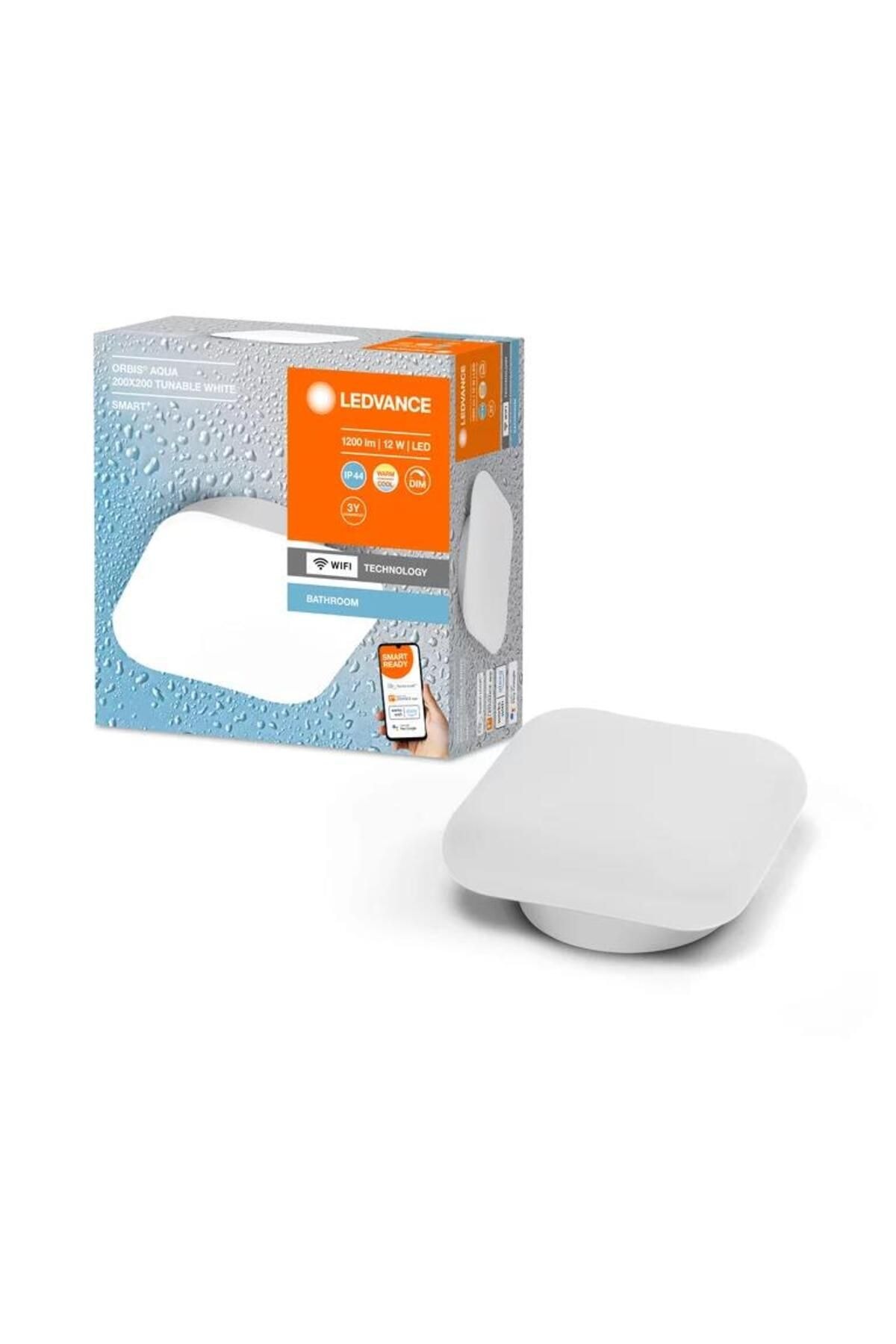 Ledvance Smart Wifi Orbis Wall Aqua 12W 3000-6500K 900lm IP44 20cm Banyo Armatür