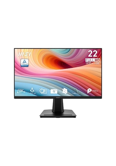 MSI 21.45" PRO MP225 E12VL 1920x1080 (FHD) 16:9 FLAT VA 120HZ 1MS (MPRT) ADAPTIVE-SYNC MONITOR