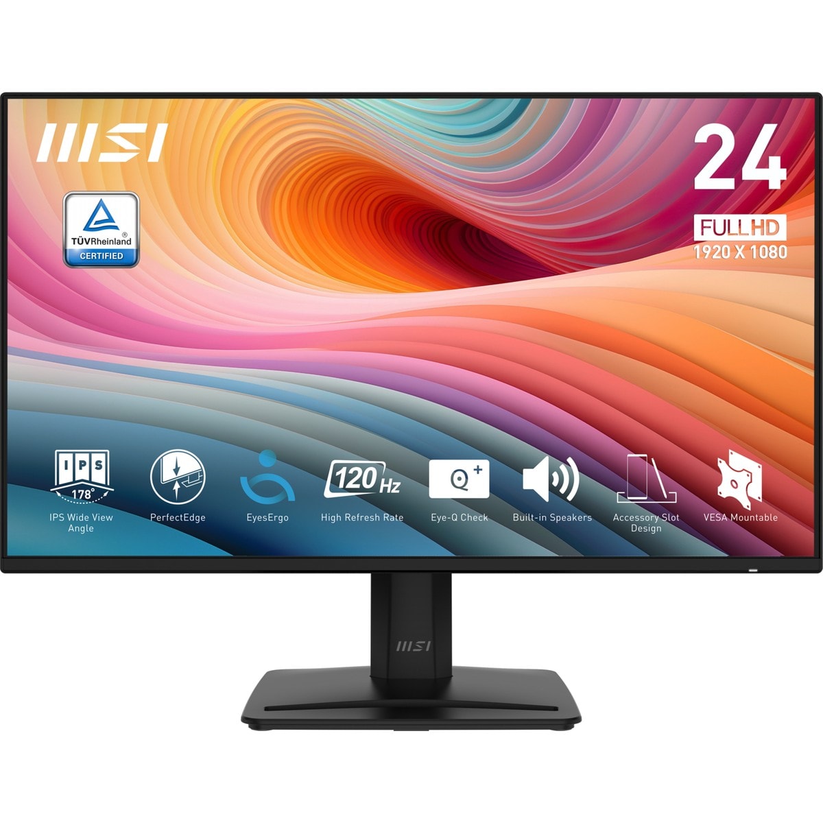 MSI 23.8" PRO MP242A E2 1920x1080 (FHD) FLAT IPS 120HZ 1MS ADAPTIVE-SYNC MONITOR