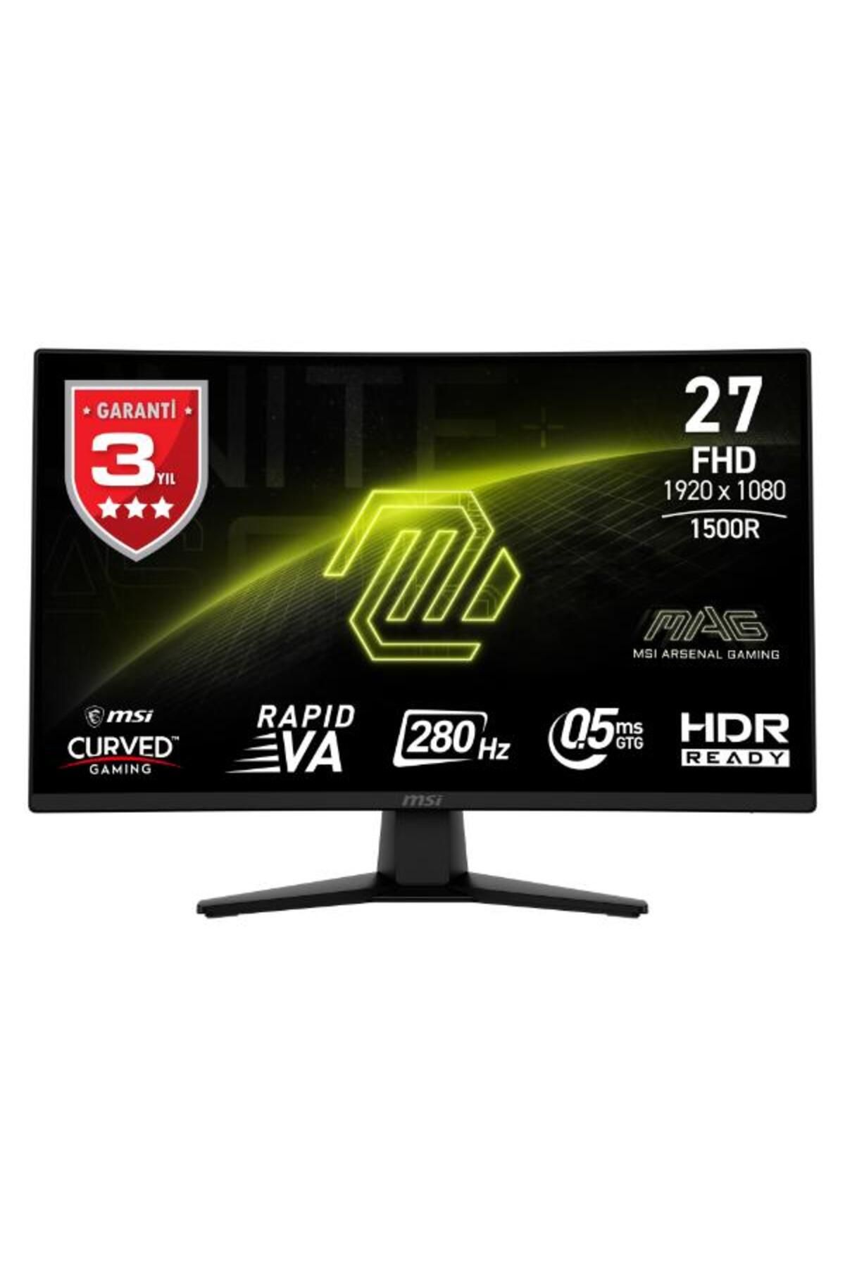 MSI 27" MAG 274CXF FHD CURVE 1500R VA 280HZ 0.5MS GTG ADAPTIVE-SYNC GAMING MONITOR