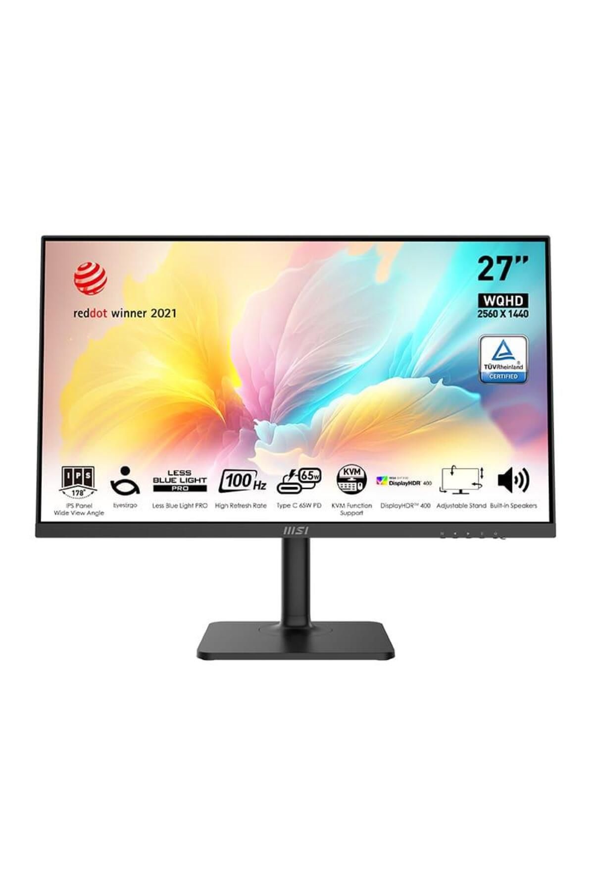 Msi 27" MODERN MD272QXP 100Hz 1Ms IPS Anti-Glare Gaming Monitör