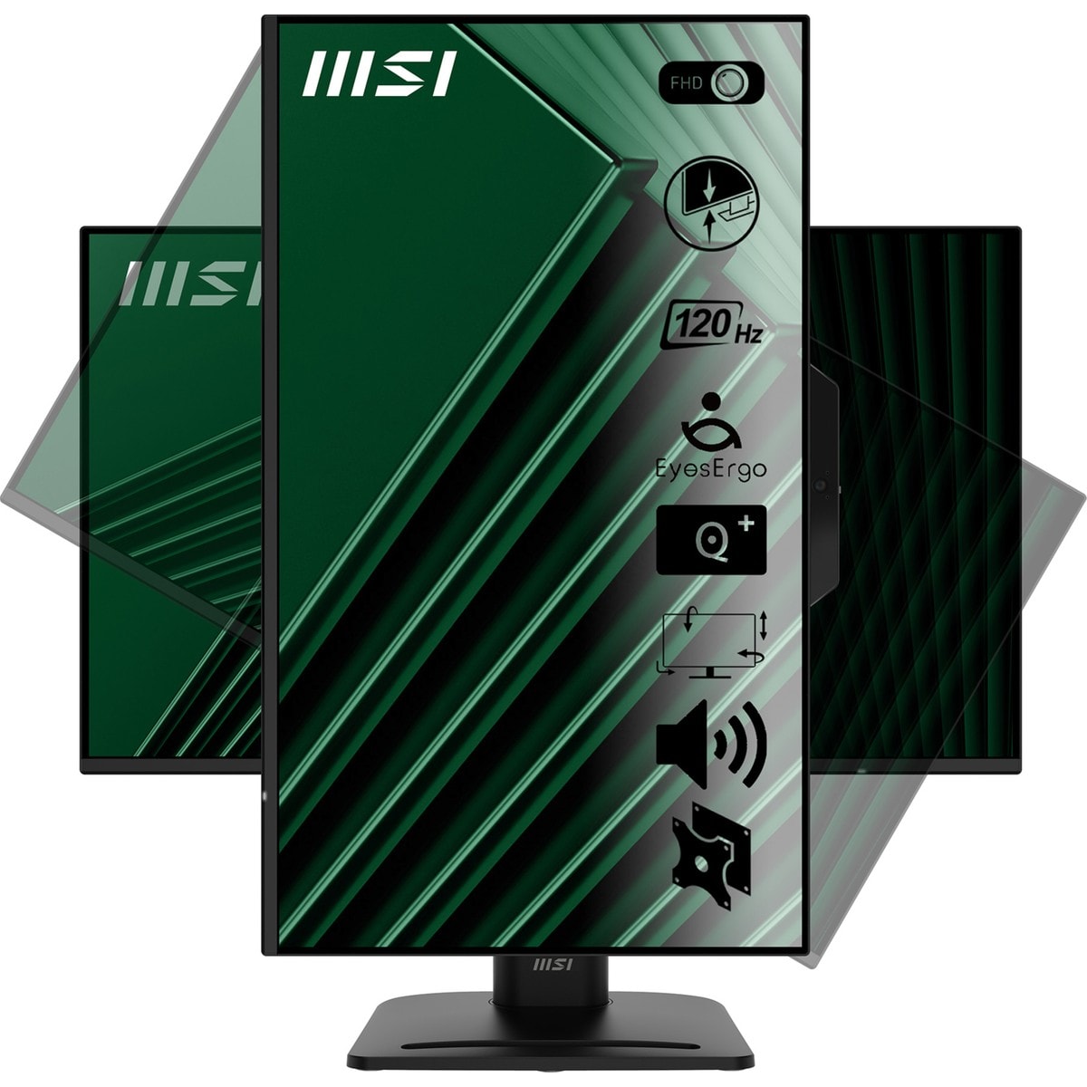 MSI 27" PRO MP272PMG 1920x1080 FHD FLAT IPS 120HZ 1MS ADAPTIVE-SYNC PIVOT MONITOR