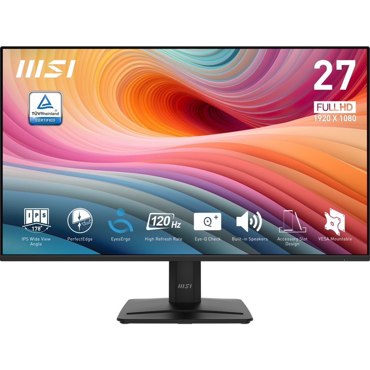 MSI 27" PRO MP275 E2 1920x1080 (FHD) FLAT IPS 120HZ 1MS ADAPTIVE-SYNC MONITOR