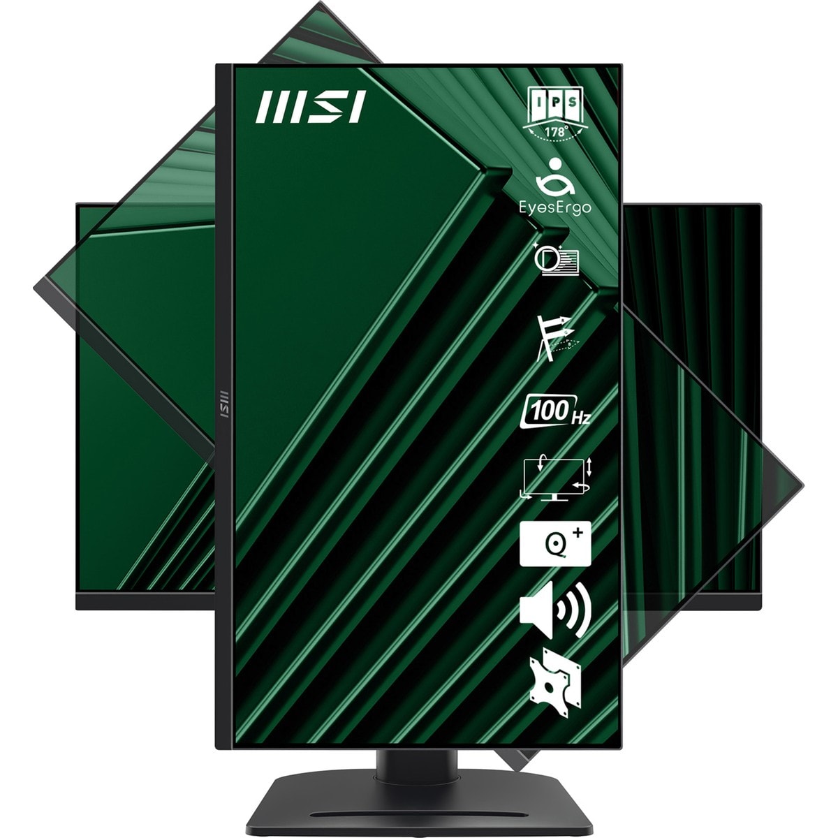 MSI 27 PRO MP275PG FHD FLAT IPS 100HZ 1MS ADAPTIVE-SYNC PIVOT MONITOR