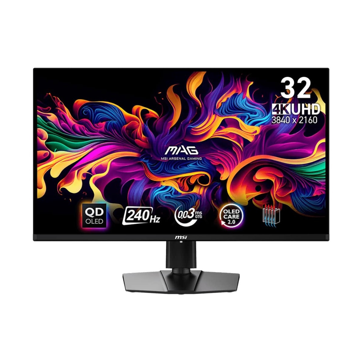 Msi 31.5" MAG 321UPX QD-OLED 240Hz 0.03Ms Adaptive-Sync UHD Gaming Monitör