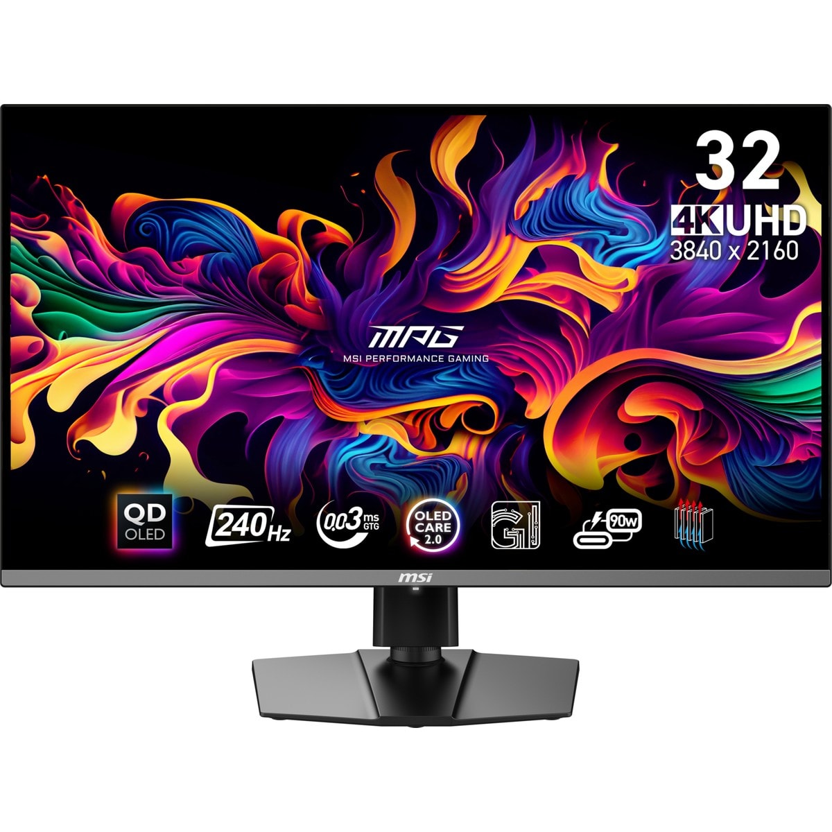MSI 31.5 MPG 321URX QD-OLED 3840x2160 (UHD) 16:9 FLAT QD-OLED 240HZ 0.03MS GAMING MONITÖR