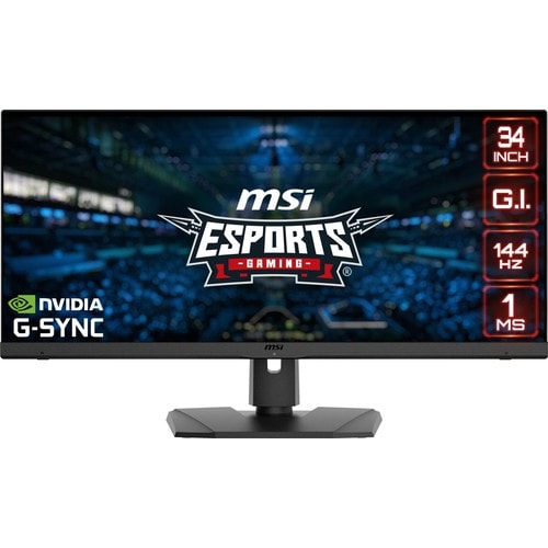 Msi 34" OPTIX MPG341QR 144Hz 1Ms IPS WQHD Monitör