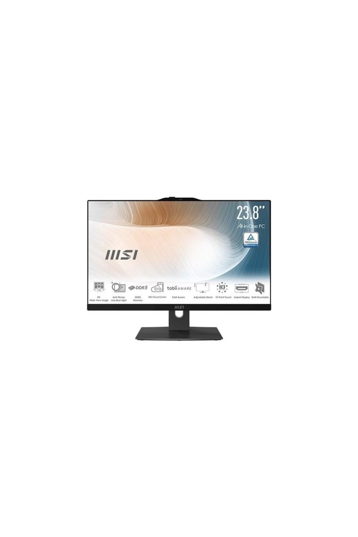 MSI MODERN AM242TP 12M-1678XTR 23.8 FHD 16:9 (1920X1080) I5-1235U 8GB DDR4 512GB SSD FDOS DOKUNMATIK