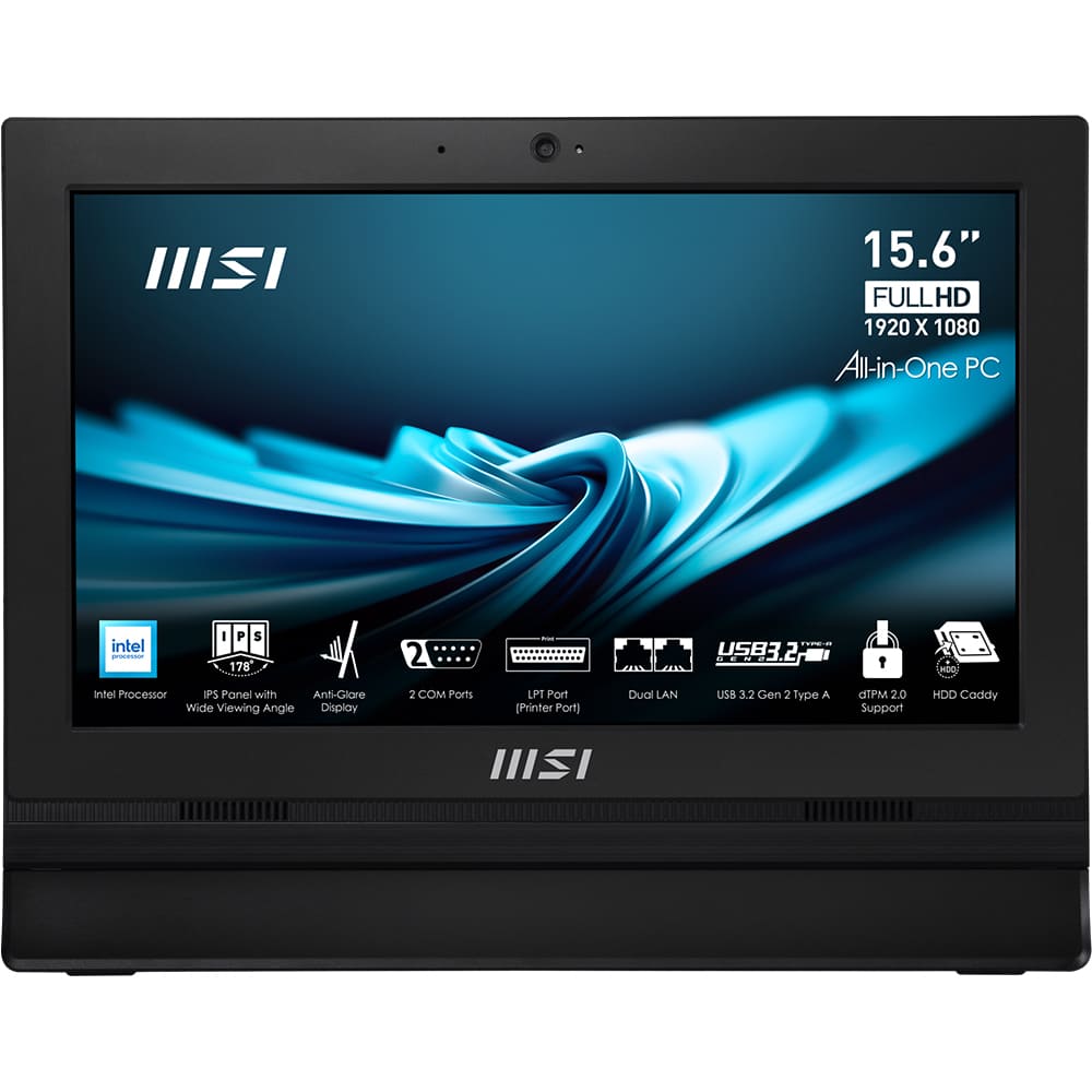 Msi PRO AP162T ADL-017XEU Celeron N100 4GB 256GB SSD Dokunmatik 15.6" FHD Dos
