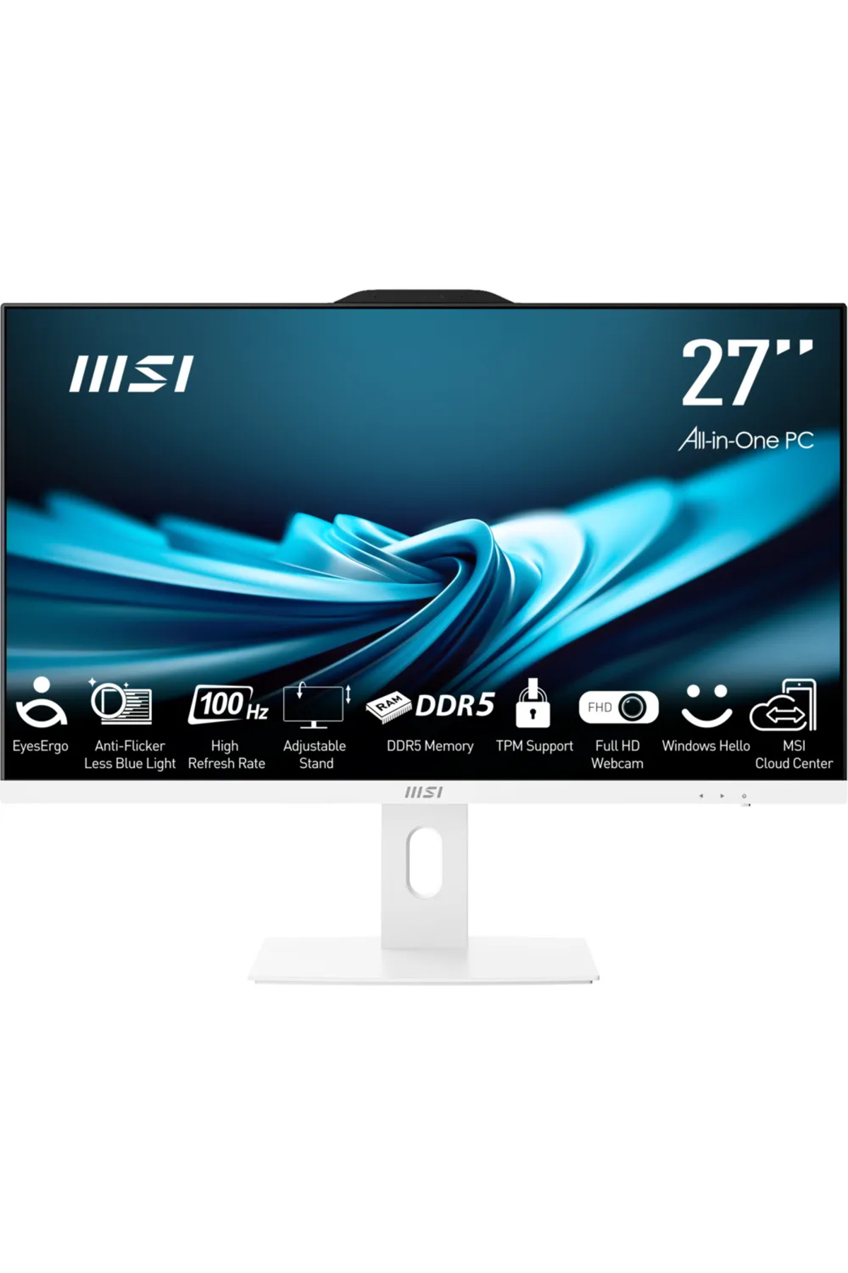 MSI PRO AP272P 14M-868XEU 27 FHD (1920X1080) I5-14400 16GB DDR5 512GB SSD BEYAZ AIO PC