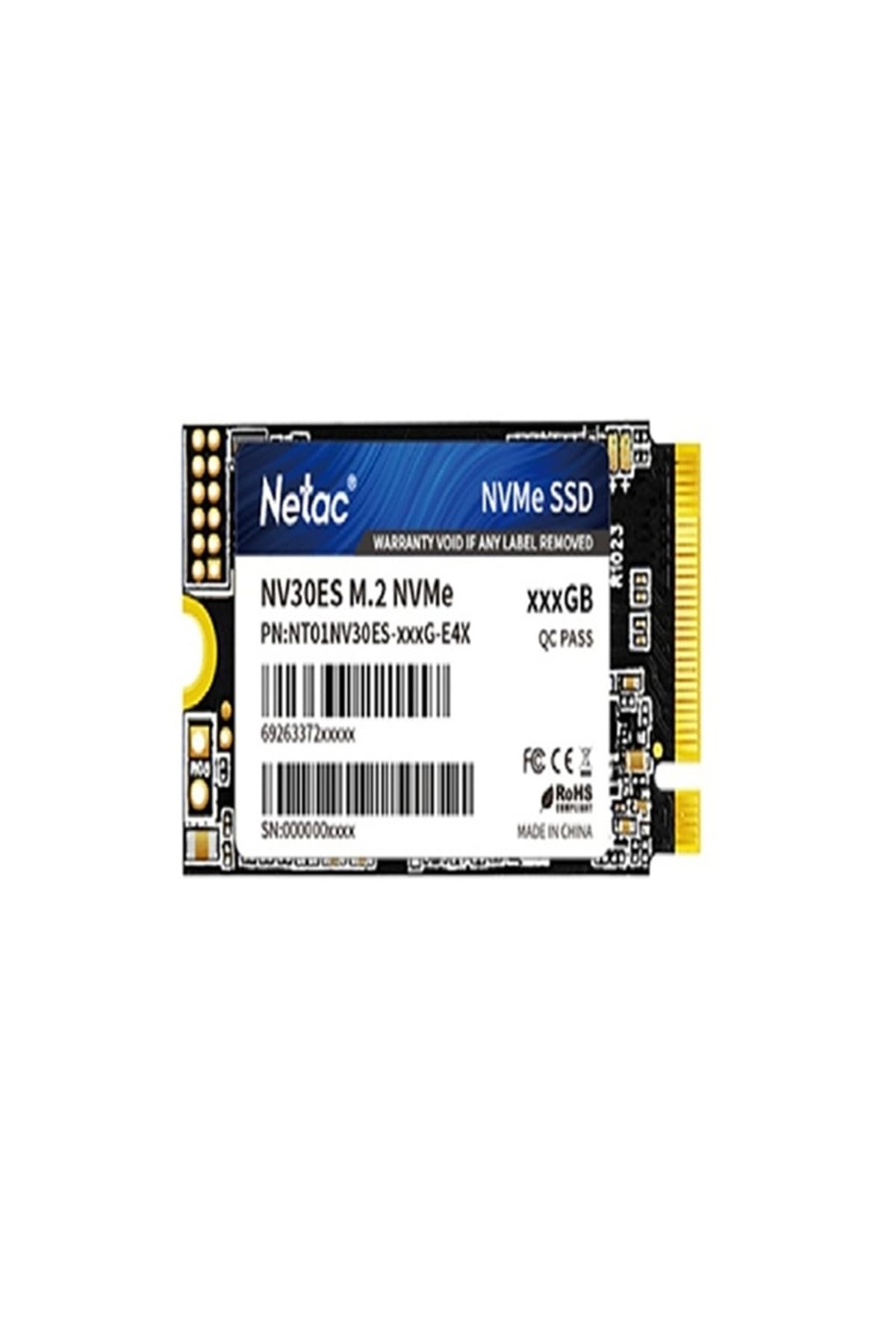 Netac NV30ES 512GB SSD M.2 2242 NVMe NT01NV30ES-512-E4X