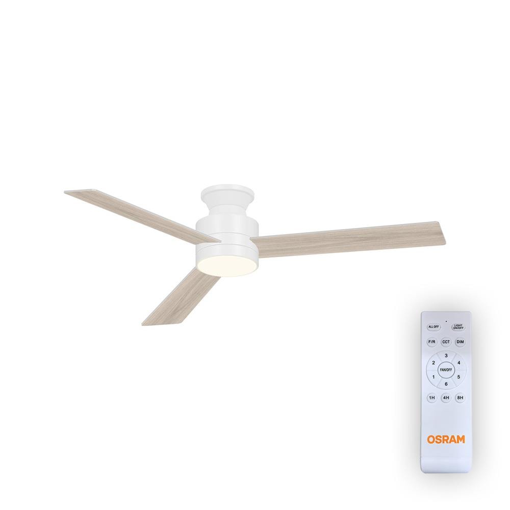 Osram Ceiling Blade Fan 18W 3 Kanatlı Beyaz Kumandalı Tavan Vantilatörü
