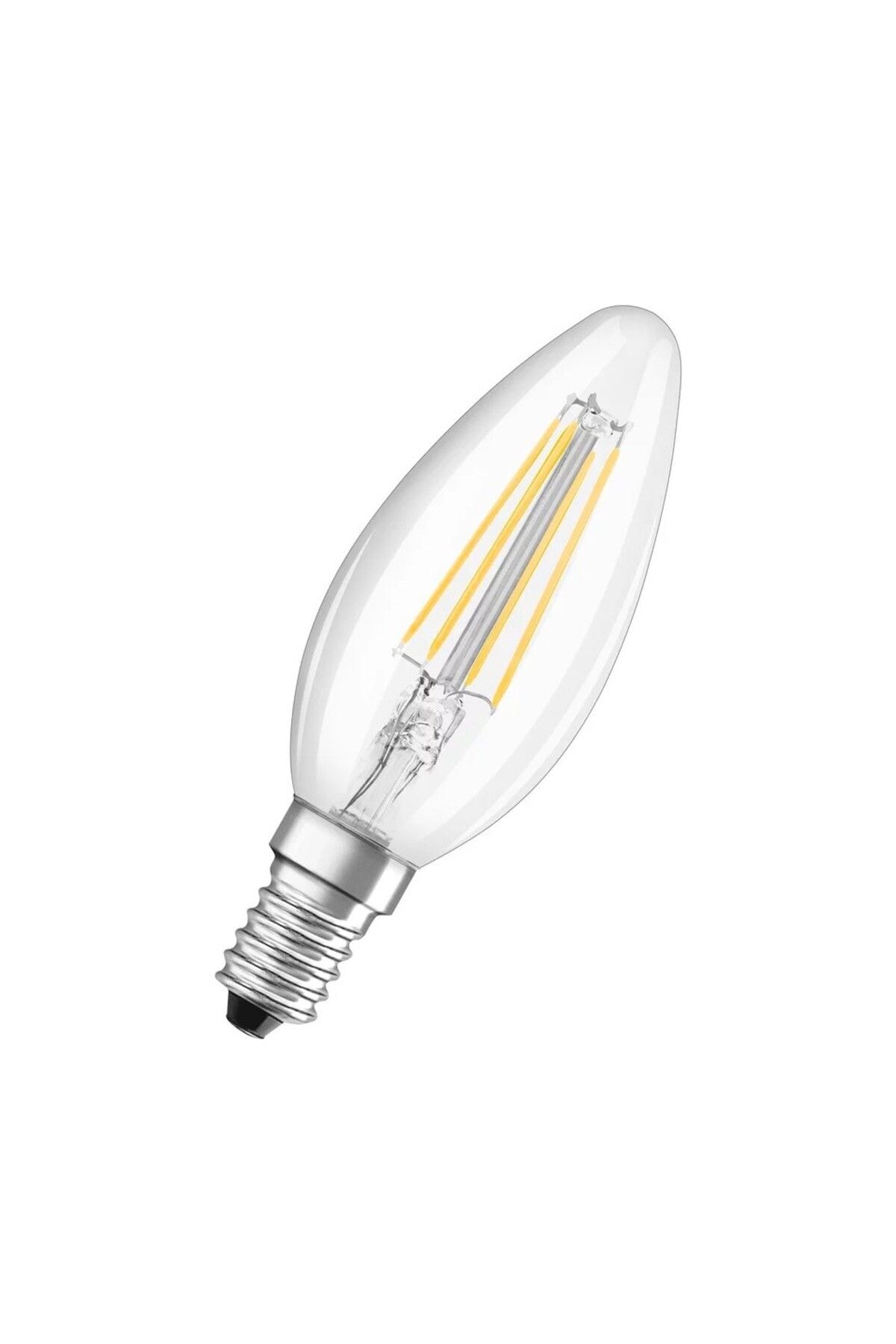 Osram Led 4W 2700K 470lm E14 Duy Flamanlı Sarı Işık Ampul / 4099854394690