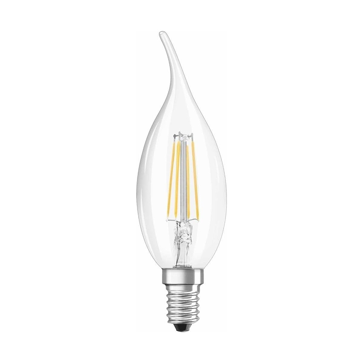Osram Led 4W 2700K 470lm E14 Duy Flamanlı Sarı Işık Ampul / 4099854394775