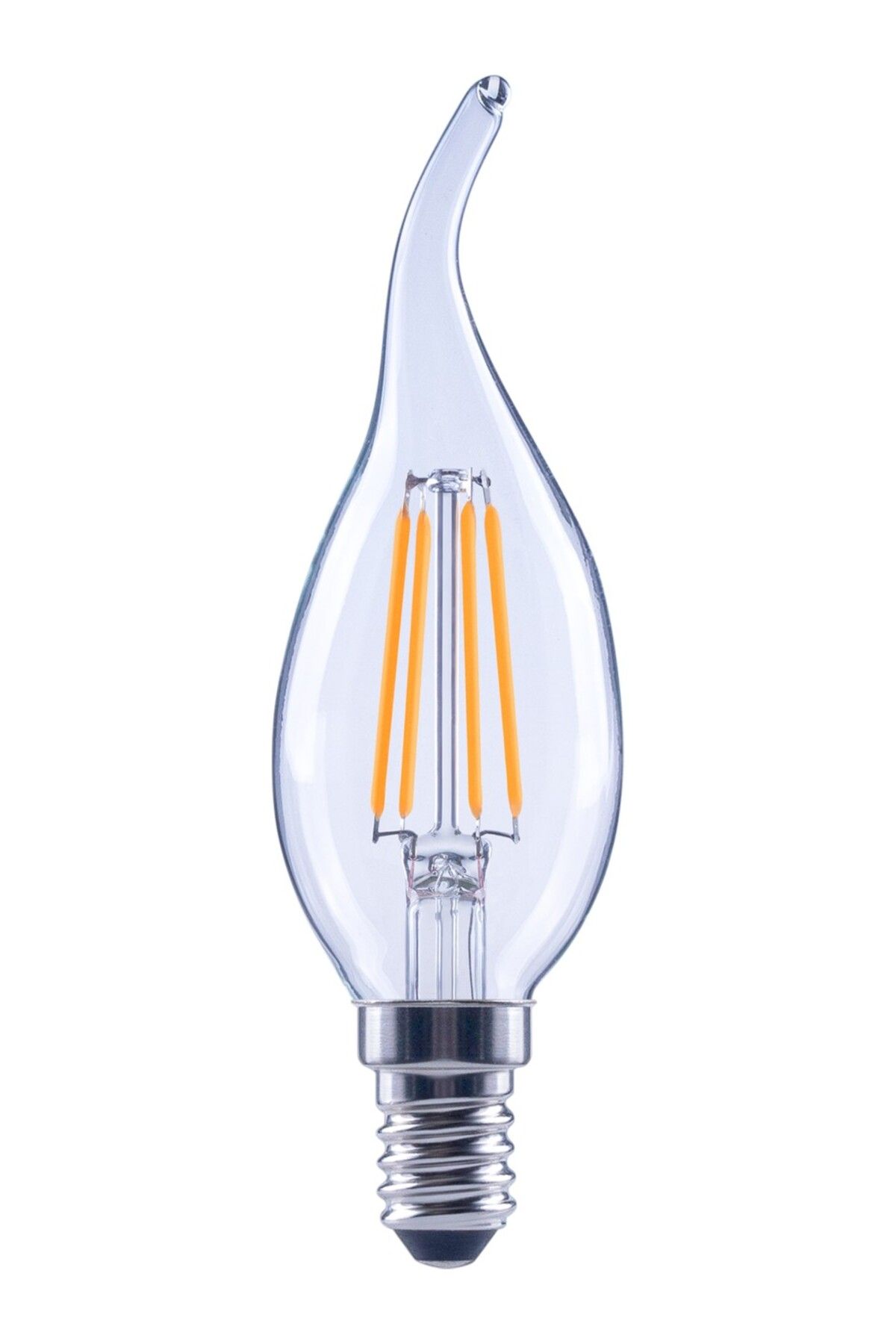 Osram Led Fılament 4W 2700K E14 Duy Sarı Işık Ampul Dim Edilebilir Kıvrık Uç / 4099854394836