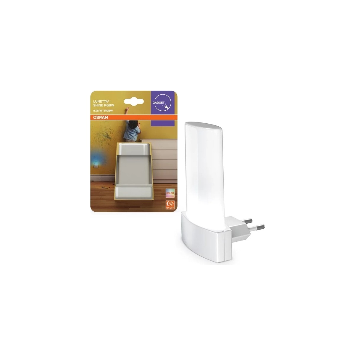 Osram Lunetta Shine 0.28W 2700K..6000K RGB Gece Lambası / 4099854530630
