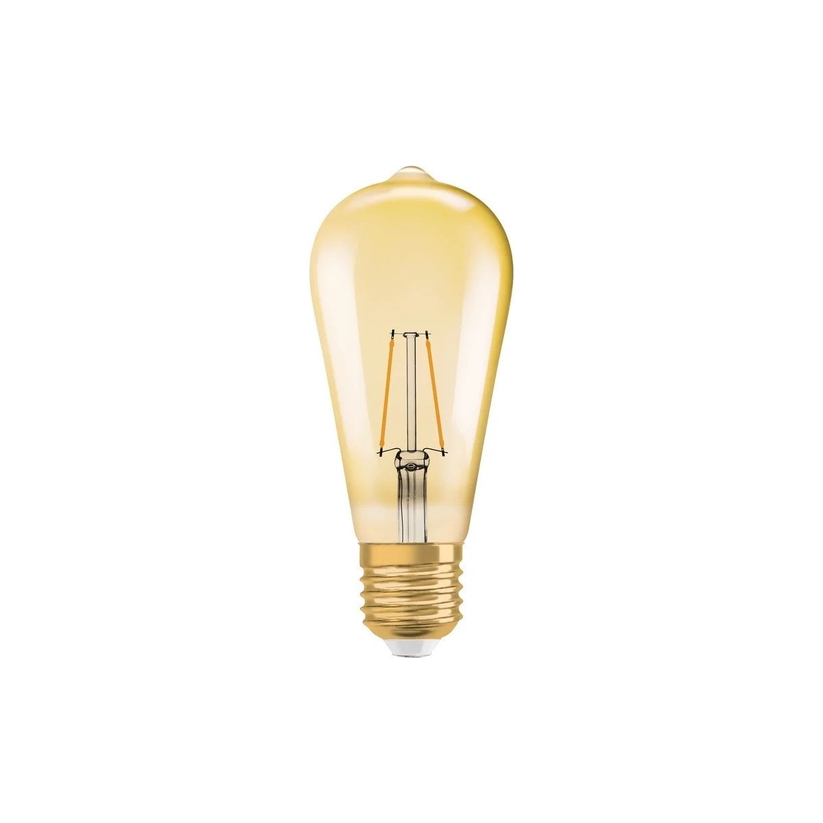 Vintage 1906 Edison Filament LED Ampul 6.5W 720LM 2700K E27 Duy Dim Edilebilir Sıcak Beyaz Işık