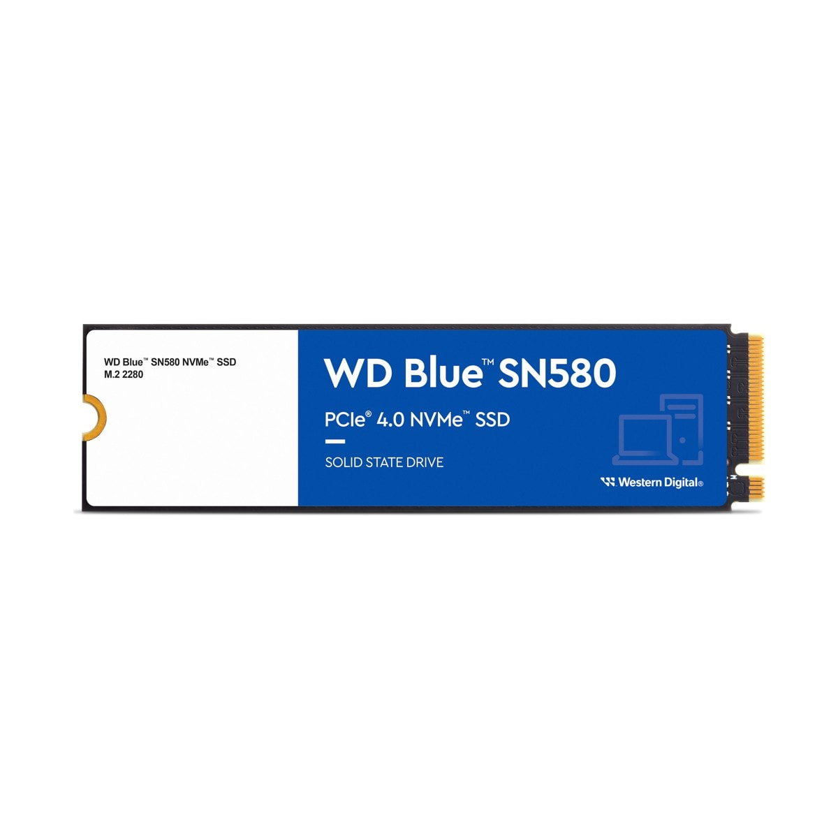 Western Digital Blue SN580 WDS500G3B0E PCI-Express 4.0 500 GB M.2 SSD